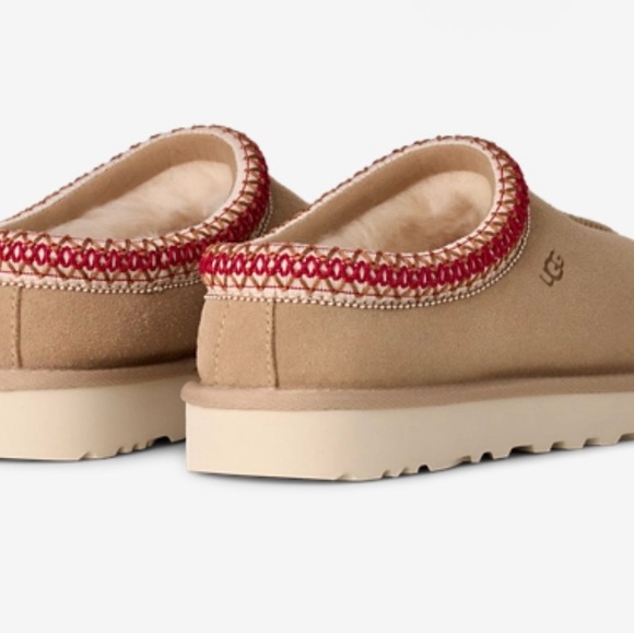 UGG Women's Tasman II Sand / Dark Cherry - Picture 5 of 5